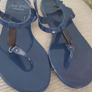 Coach jelly sandals